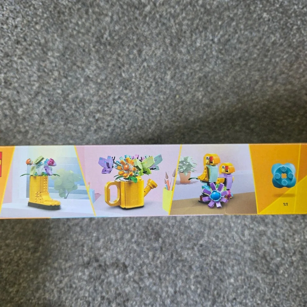 LEGO Creator 3in1 Flowers in Watering Can 31149 Building Set 420 Pieces